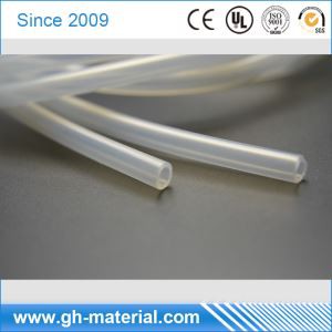 반 백색 명확한 실리콘 호스 유연한 고무 실리콘 튜브