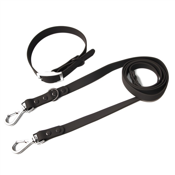 소프트 더블-후크 PVC 개 훈련용 끈